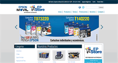 Desktop Screenshot of epmovil.com