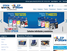 Tablet Screenshot of epmovil.com
